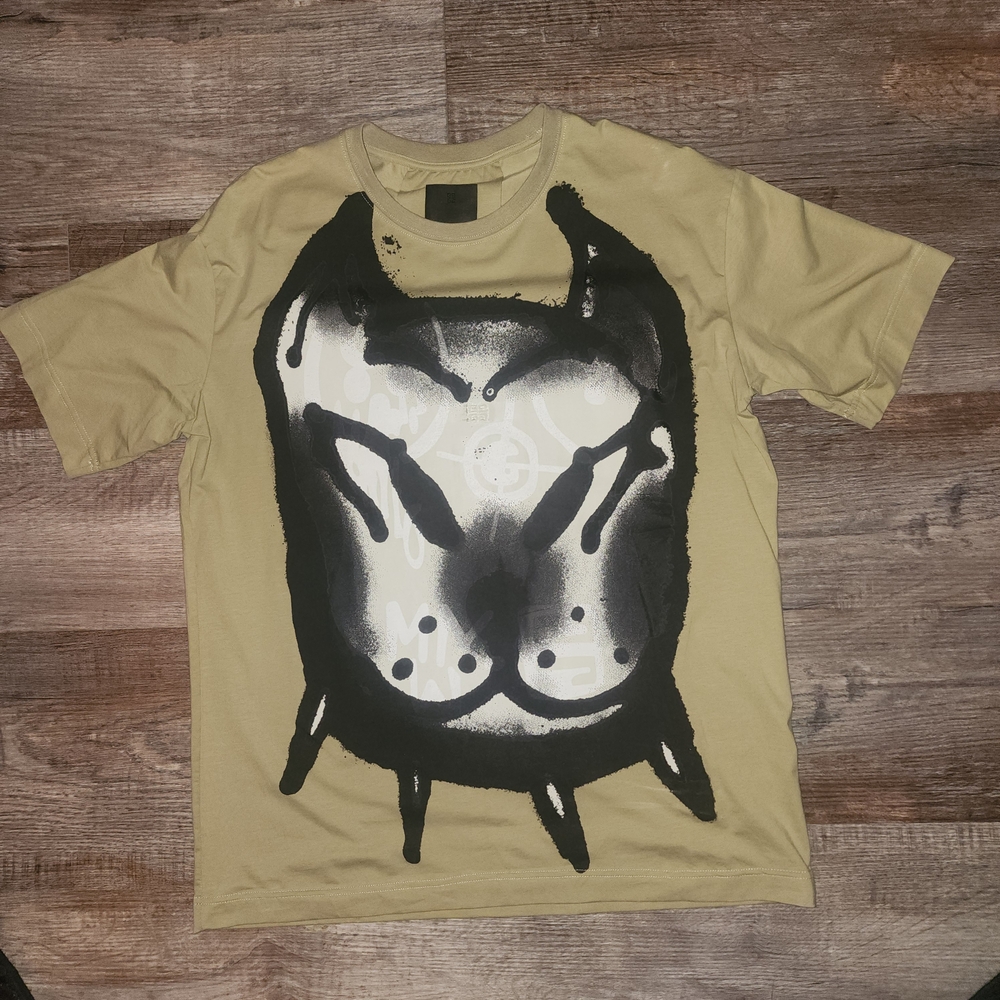 Givenchy Tan Graphic Tee
